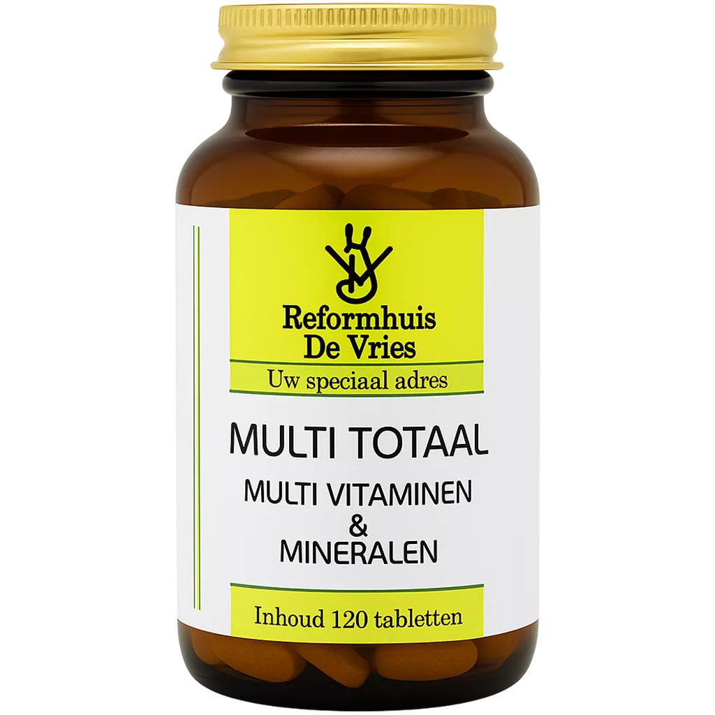 Multi Totaal – Complete multivitamine voor energie & weerstand | 120 tabletten