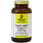 Three max omega 3 1000mg – Hoogwaardige vetzuren | 100 capsules