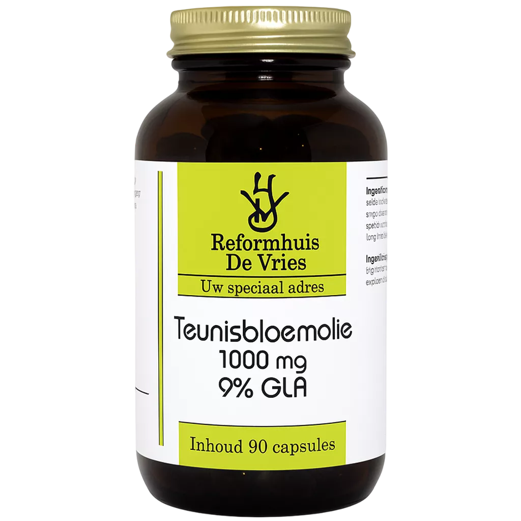 Teunisbloemolie 500mg – Hormonale balans & minder menstruatieklachten | 90 capsules