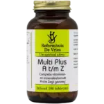 Multivitamine Plus A t/m Z – Voor energie, weerstand & focus | 100 tabletten