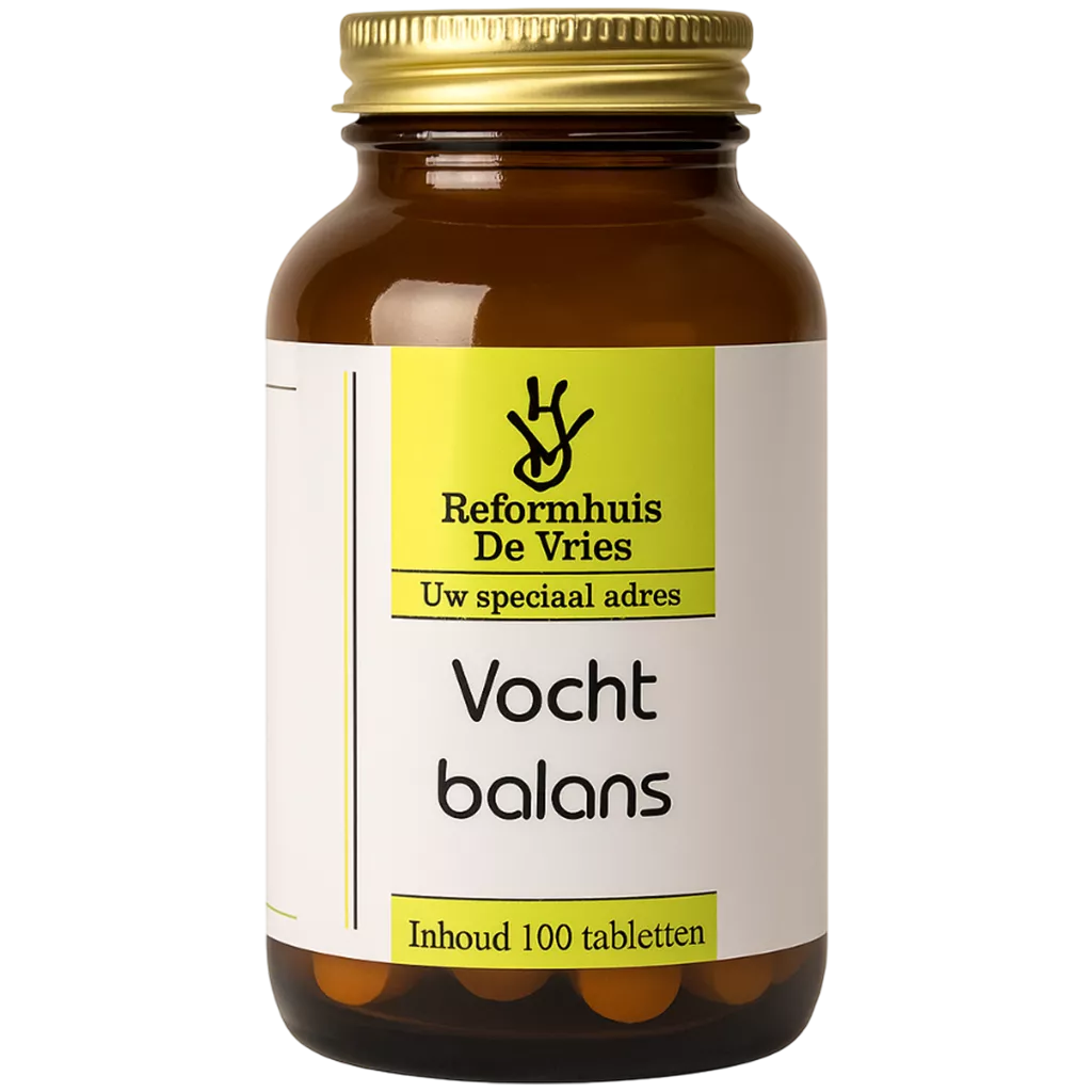 Vochtbalans Kruidencomplex – Voor gezonde nieren en vochtafdrijving | 100 tabletten