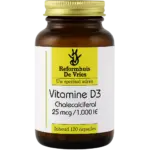 Vitamine D3 25 mcg (1000 IE) – Voor botten, spieren & immuunsysteem | 120 capsules